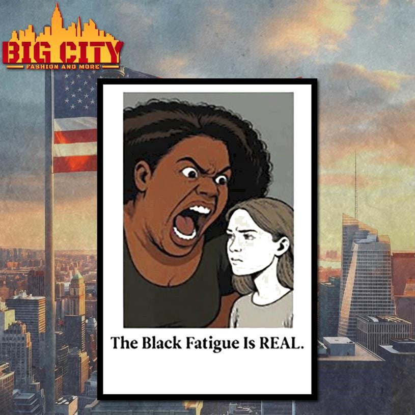 the black fatigue is real shirt