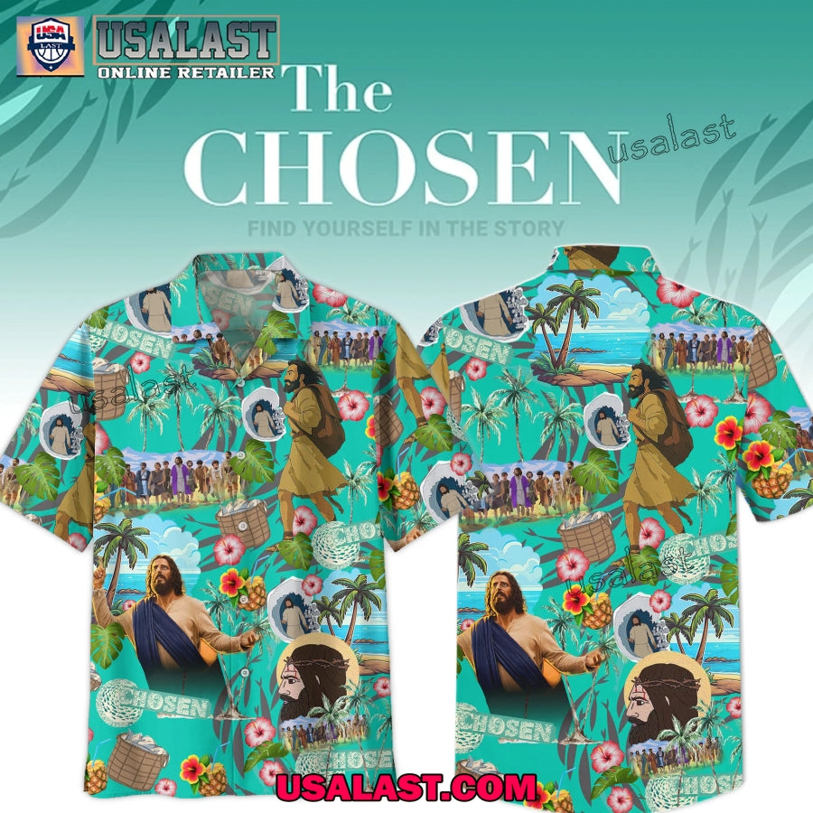 The Chosen Tropical Short Sleeve Button Shirt