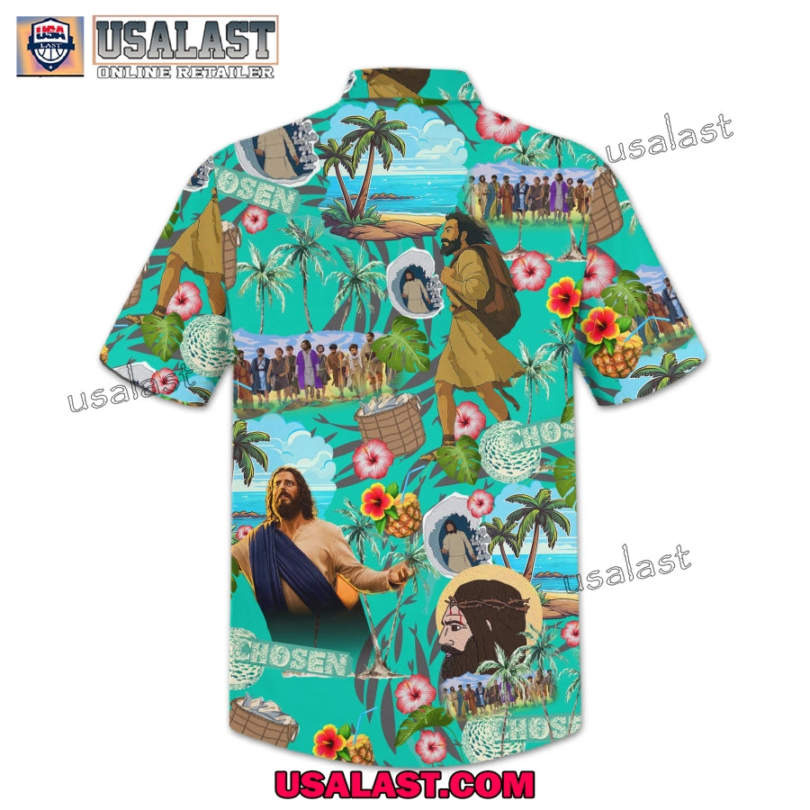 The Chosen Tropical Short Sleeve Button Shirt