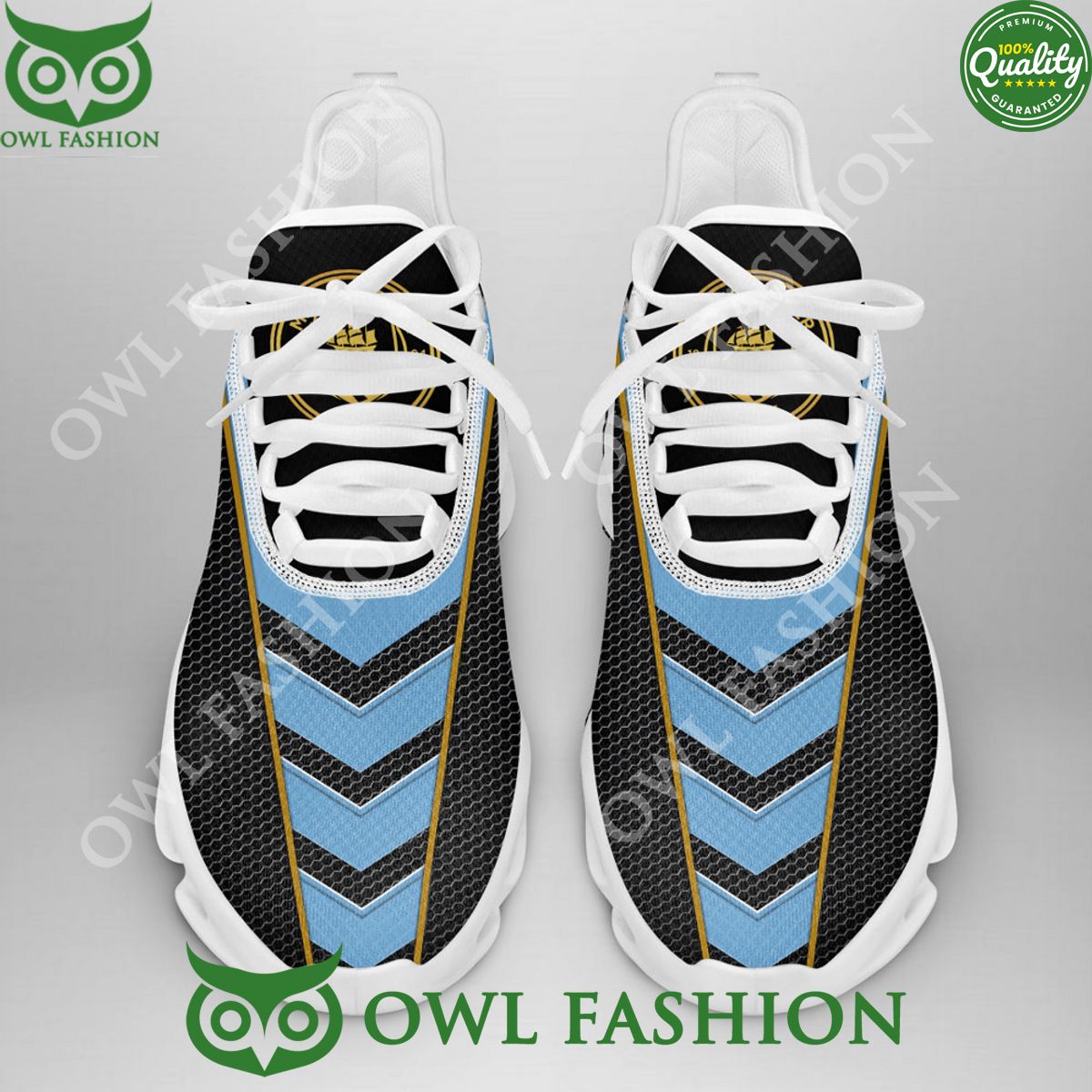 The Citizens Manchester City Customized Black Max Soul Sneaker