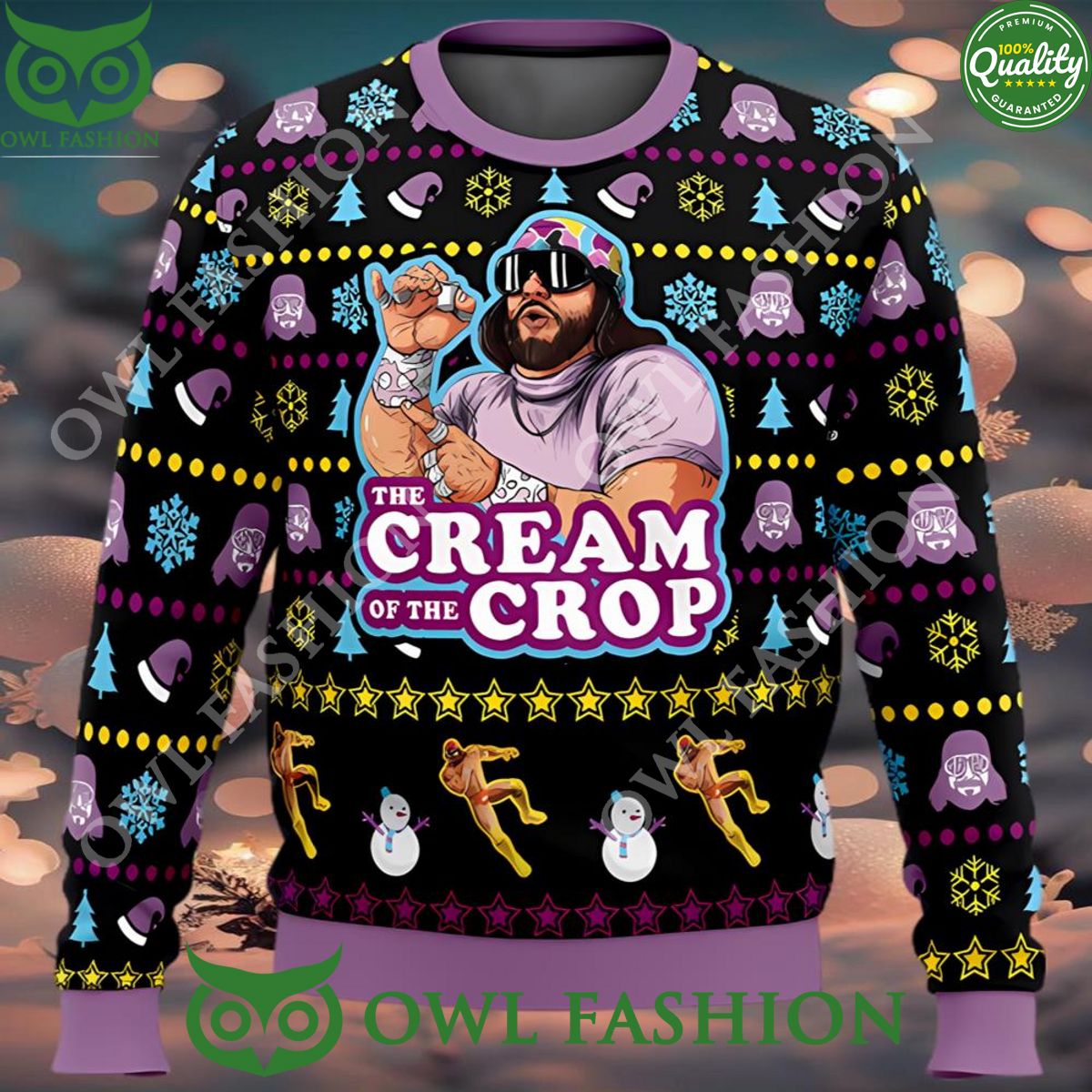 The Cream Of The Crop Ugly Christmas Sweater