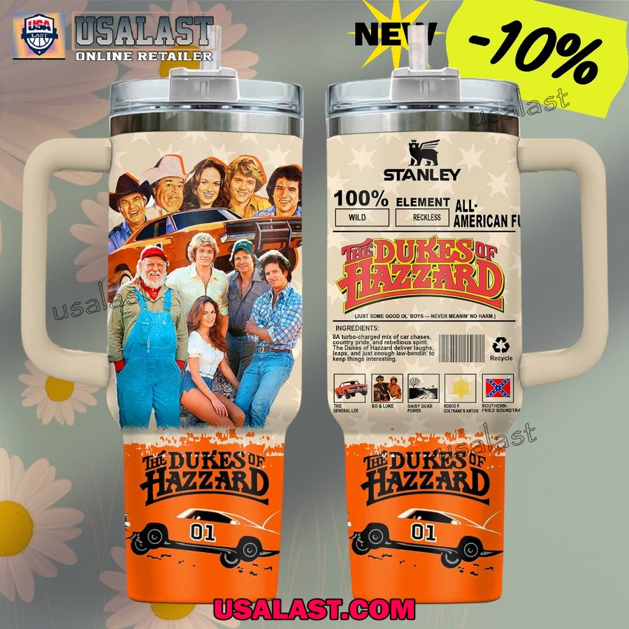 The Dukes Of Hazzard Limited Edition 40oz Tumbler