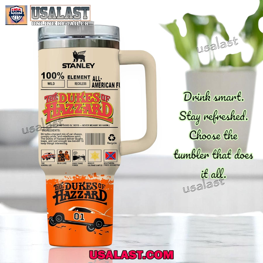 The Dukes Of Hazzard Limited Edition 40oz Tumbler