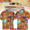 The Dukes of Hazzard Tropical Short Sleeve Button Shirt