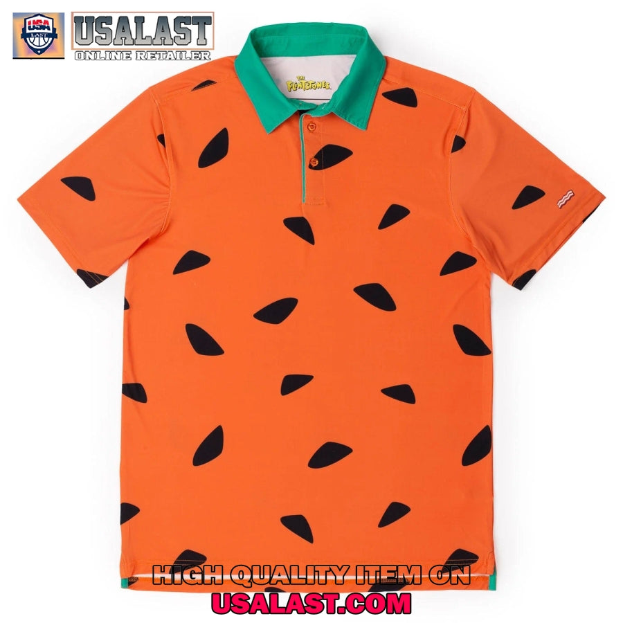 The Flintstones Cartoon Men Polo Shirt