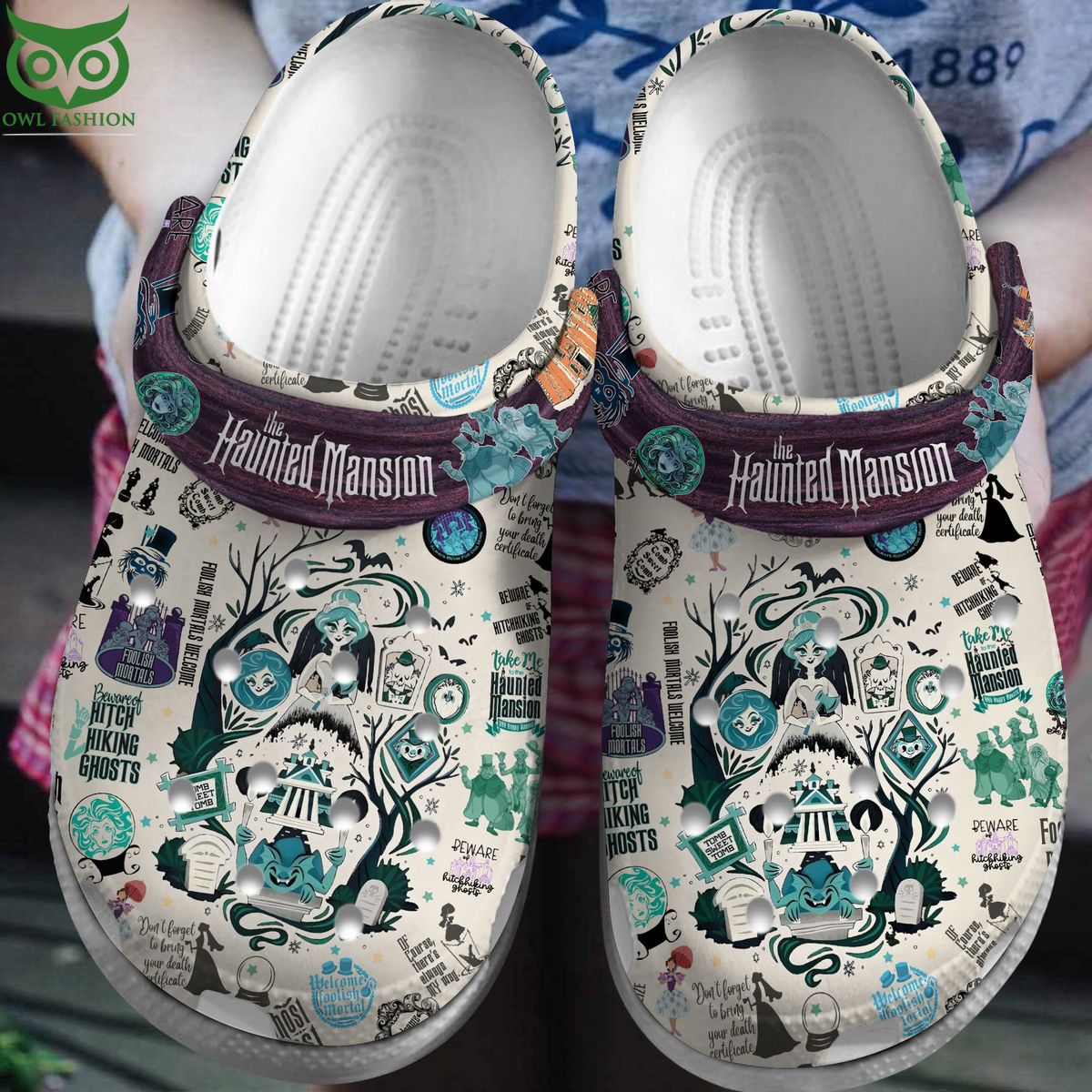 The Haunted Mansion Horror Film Premium Clogs