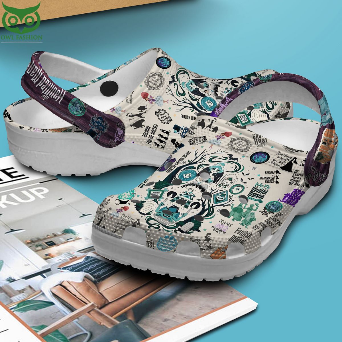The Haunted Mansion Horror Film Premium Clogs