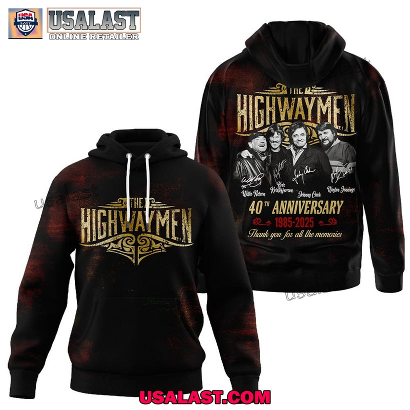 The Highwaymen 40th Anniversary 3D T-Shirt