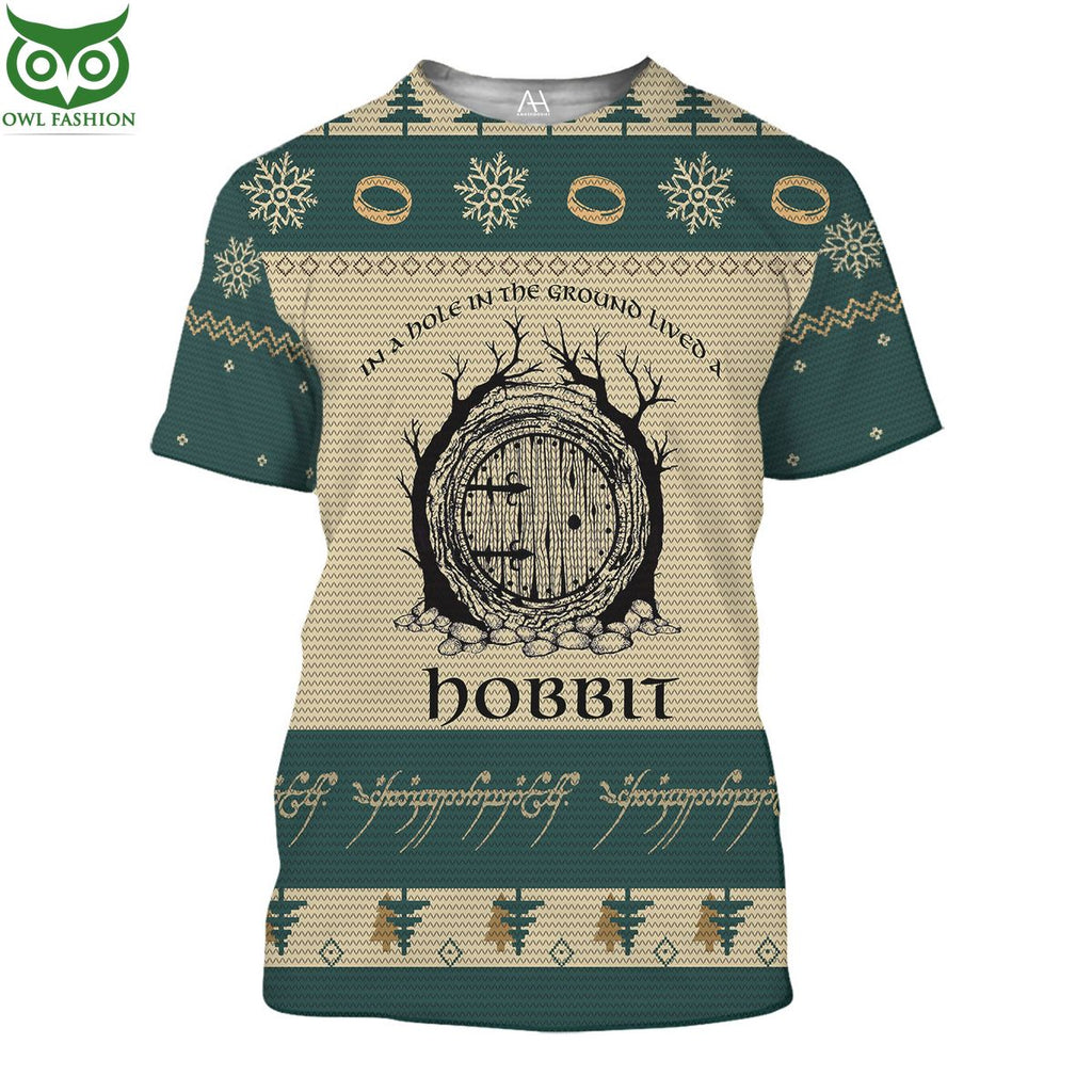 The Hobbit Ugly Sweater Merry Christmas