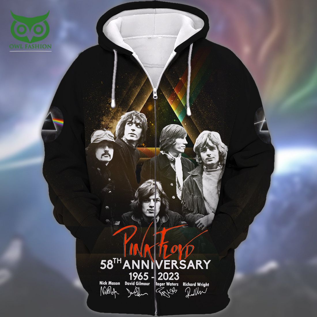The Memories Pink Floy 58th anniversary Black 3D Shirt