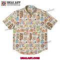 The Muppets Characters Casual Hawaiian Shirt
