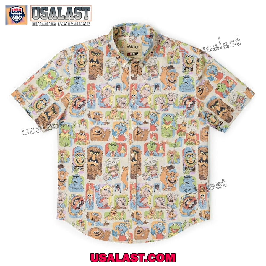 The Muppets Characters Casual Hawaiian Shirt
