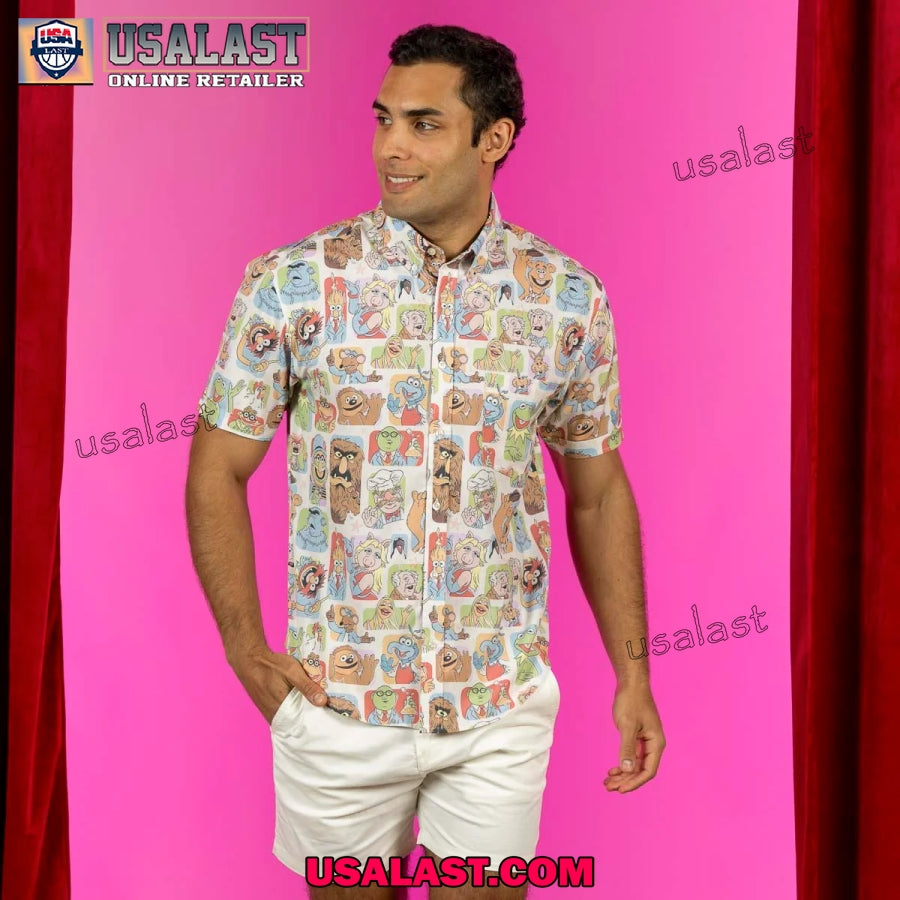 The Muppets Characters Casual Hawaiian Shirt
