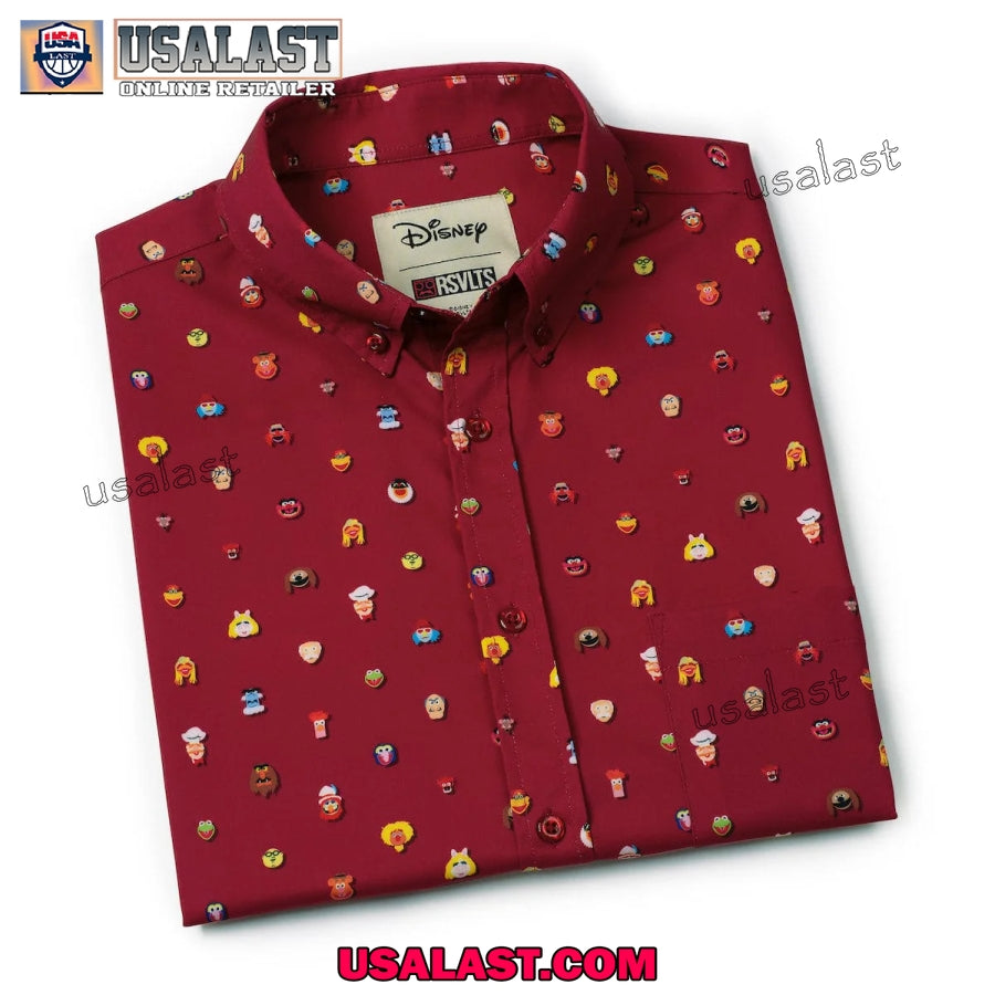 The Muppets Kermit and Piggy to Bean Bunny and Rizzo Hawaiian Shirt