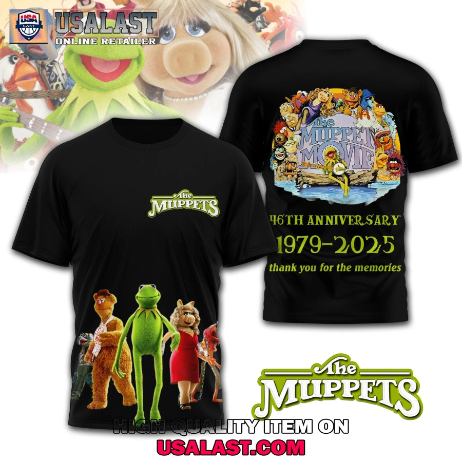 The Muppets Movie 46th Anniversary 3D Shirt