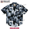 The Muppets Posh Piggy Short Sleeve Hawaiian Shirt