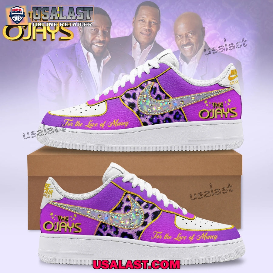 The O’Jays Group Custom Air Force Shoes