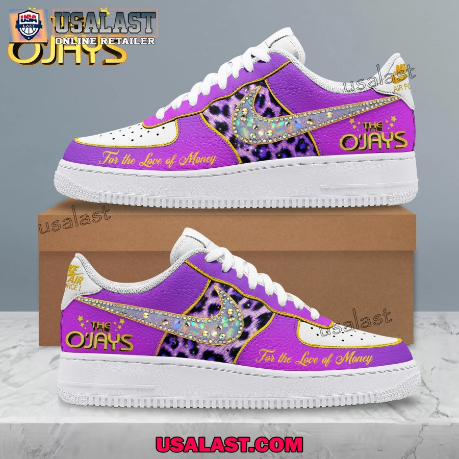 The O’Jays Group Custom Air Force Shoes