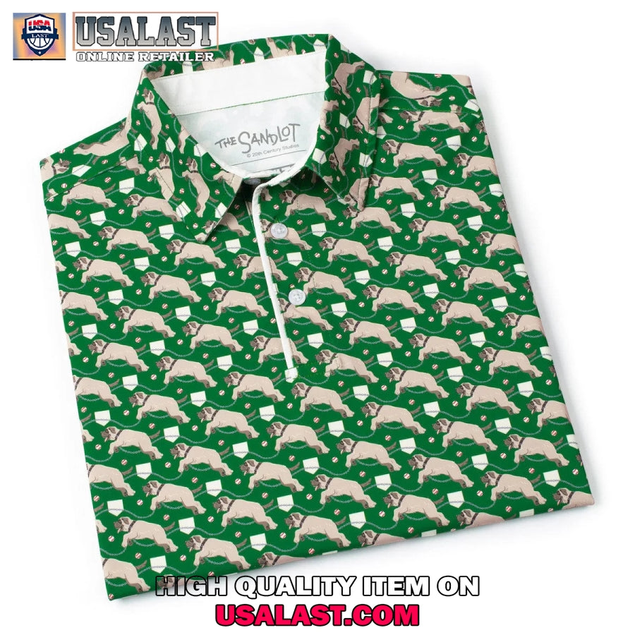 The Sandlot Hercules Dog Men Polo Shirt
