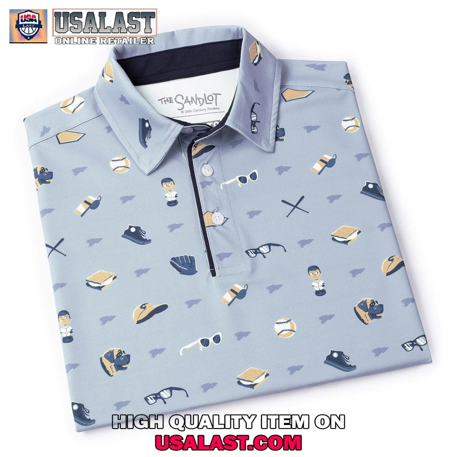 The Sandlot Pattern Classic Men Polo Shirt