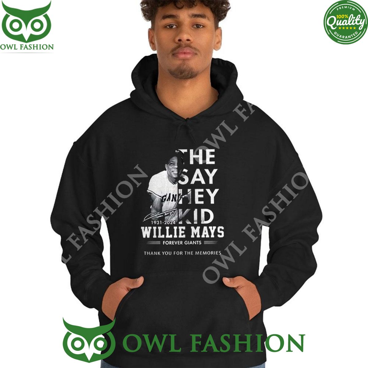 The Say Hey Kid Willie Mays Forever Giants TShirt