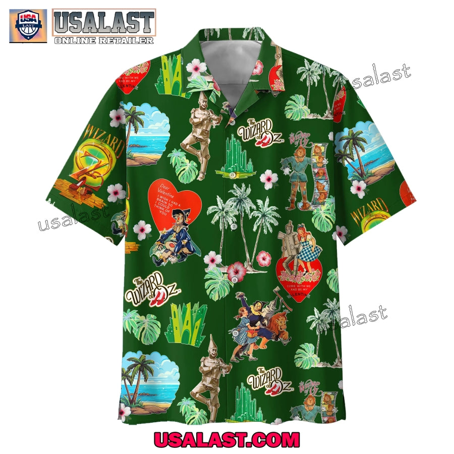 The Wizard Of Oz Tropical Short Sleeve Shirt