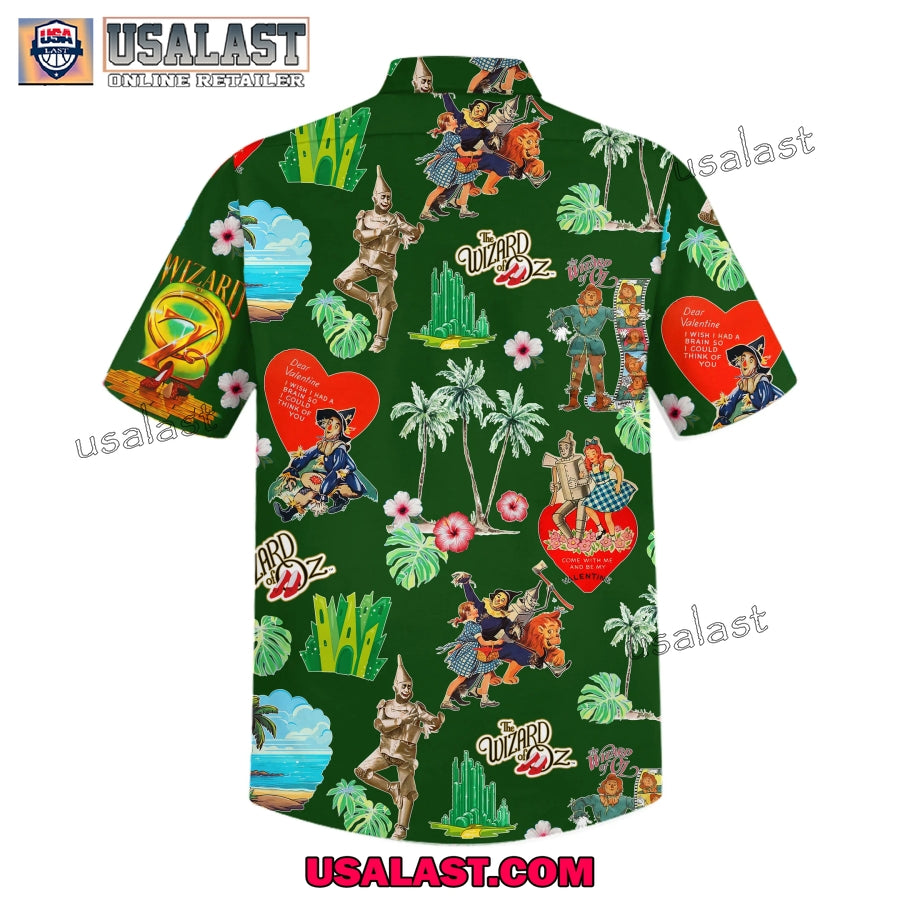 The Wizard Of Oz Tropical Short Sleeve Shirt