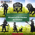 The Wonderful Wizard of Oz Metal Yard Sign, Garden Decoration