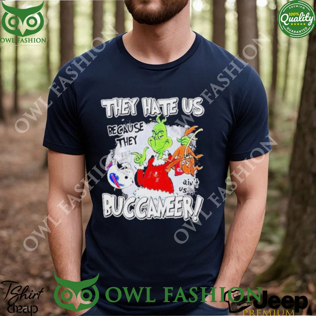 They Hate Us Because They Ain’t Us Tampa Bay Buccaneers Grinch Shirt