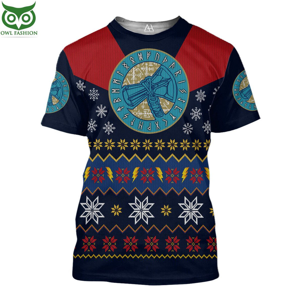 Thor Norse Viking Ugly christmas Sweater