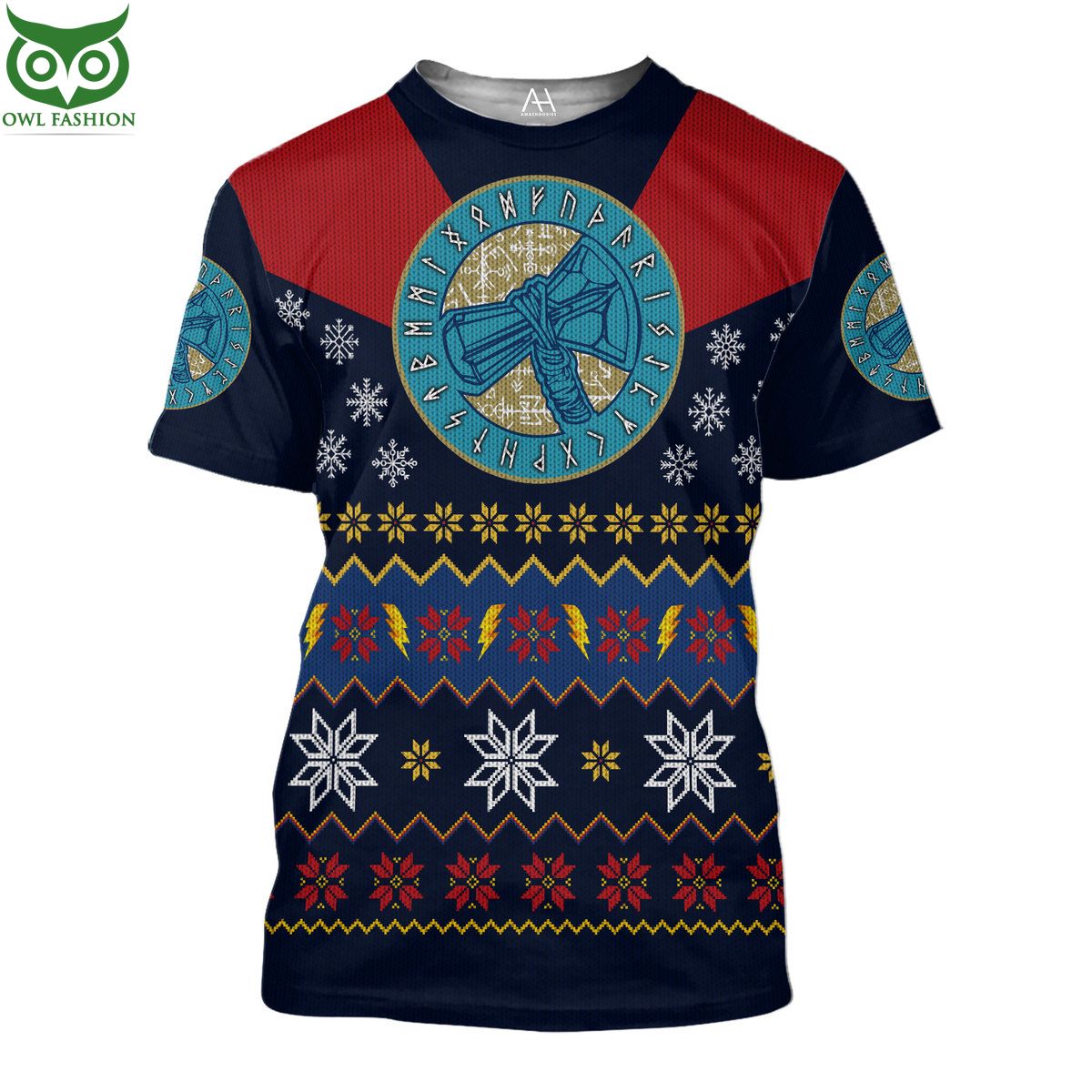 Thor Norse Viking Ugly christmas Sweater