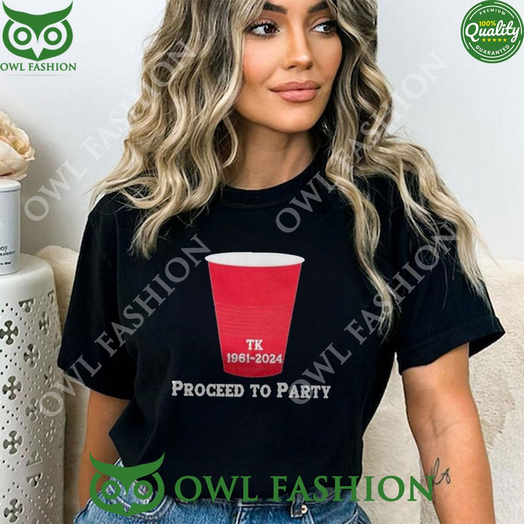 Toby Keith 1961-2024 Proceed To Party Shirt t shirt
