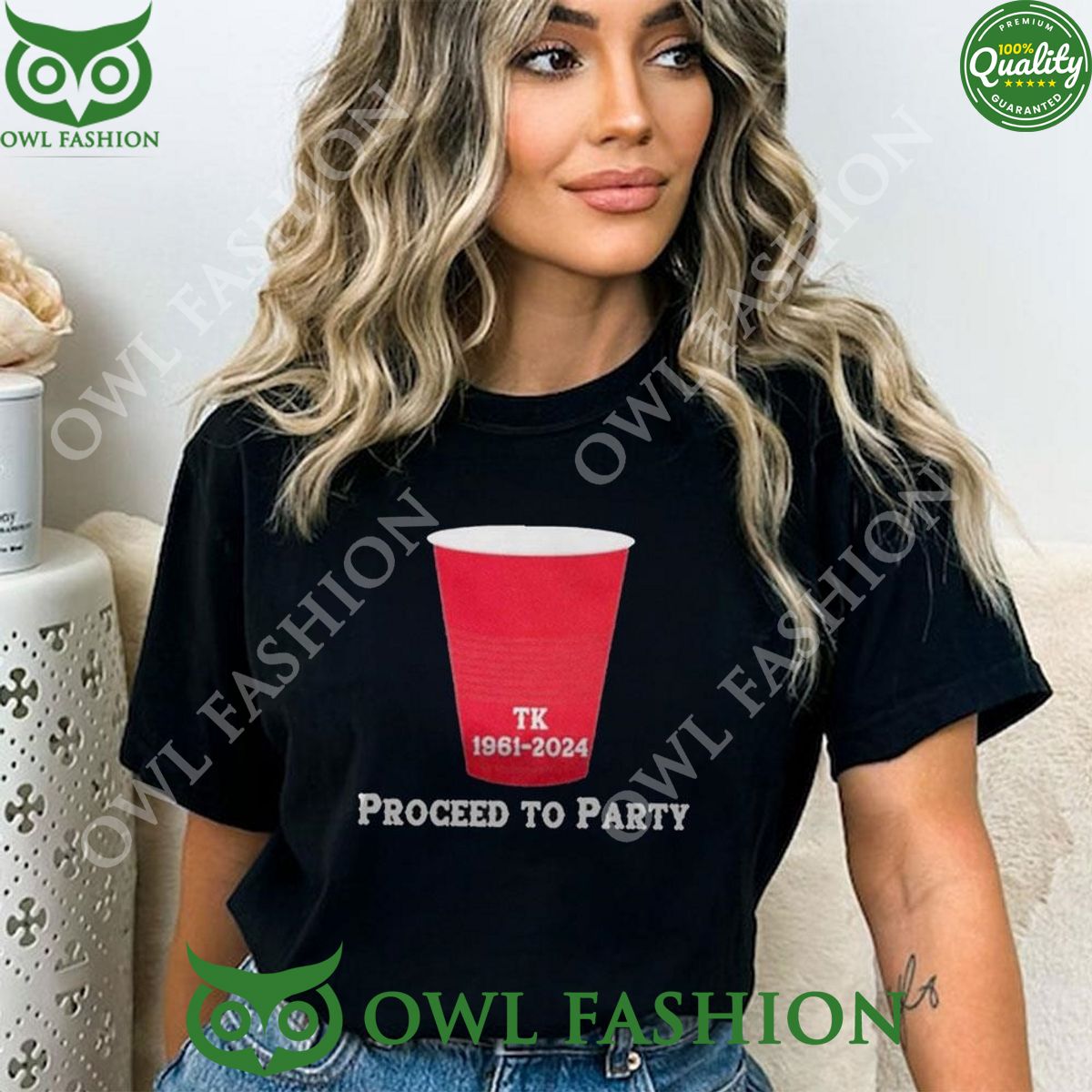 Toby Keith 1961-2024 Proceed To Party Shirt t shirt