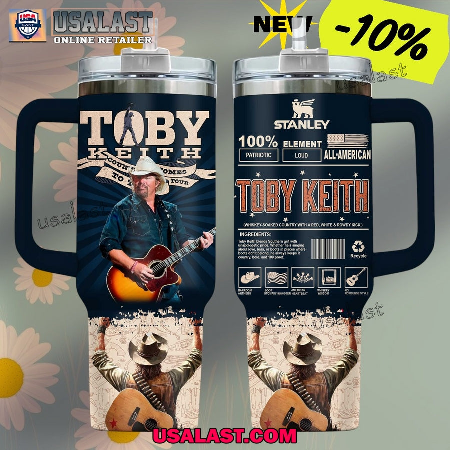 Toby Keith Limited Edition 40oz Tumbler