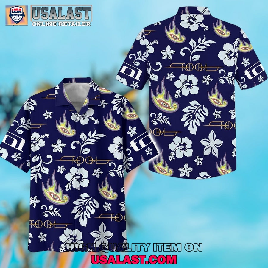 Tool Band Short Sleeve Hawaiian Shirt