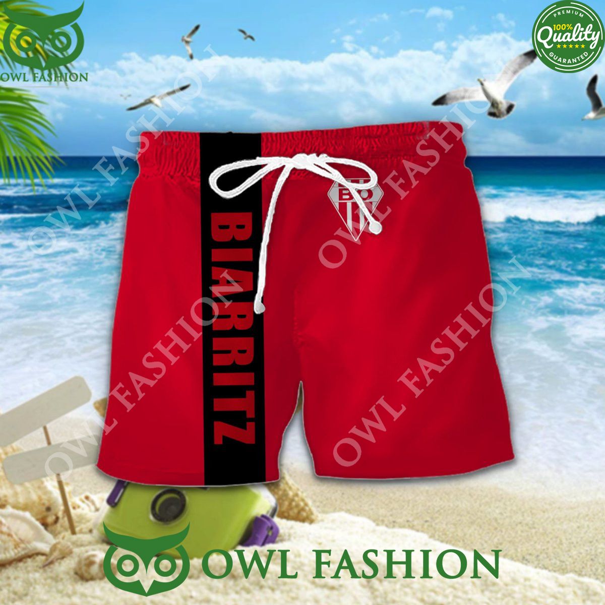 14 Rugby France Biarritz Olympique Limited Hawaiian Shirt