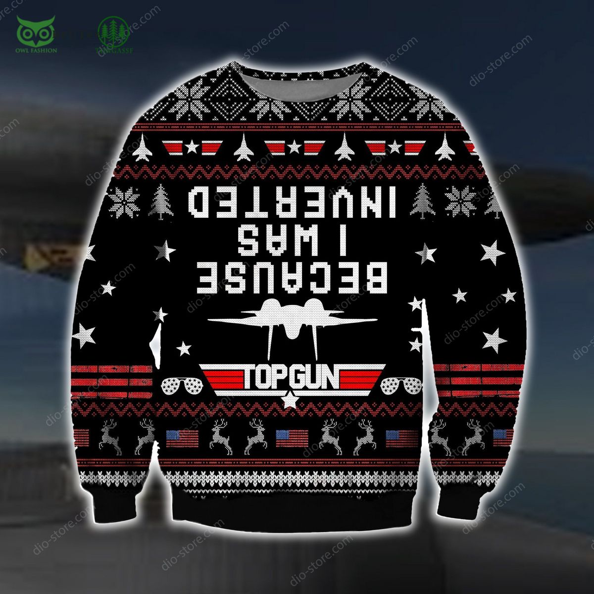 Gun Movie Gifts Christmas Ugly Sweater