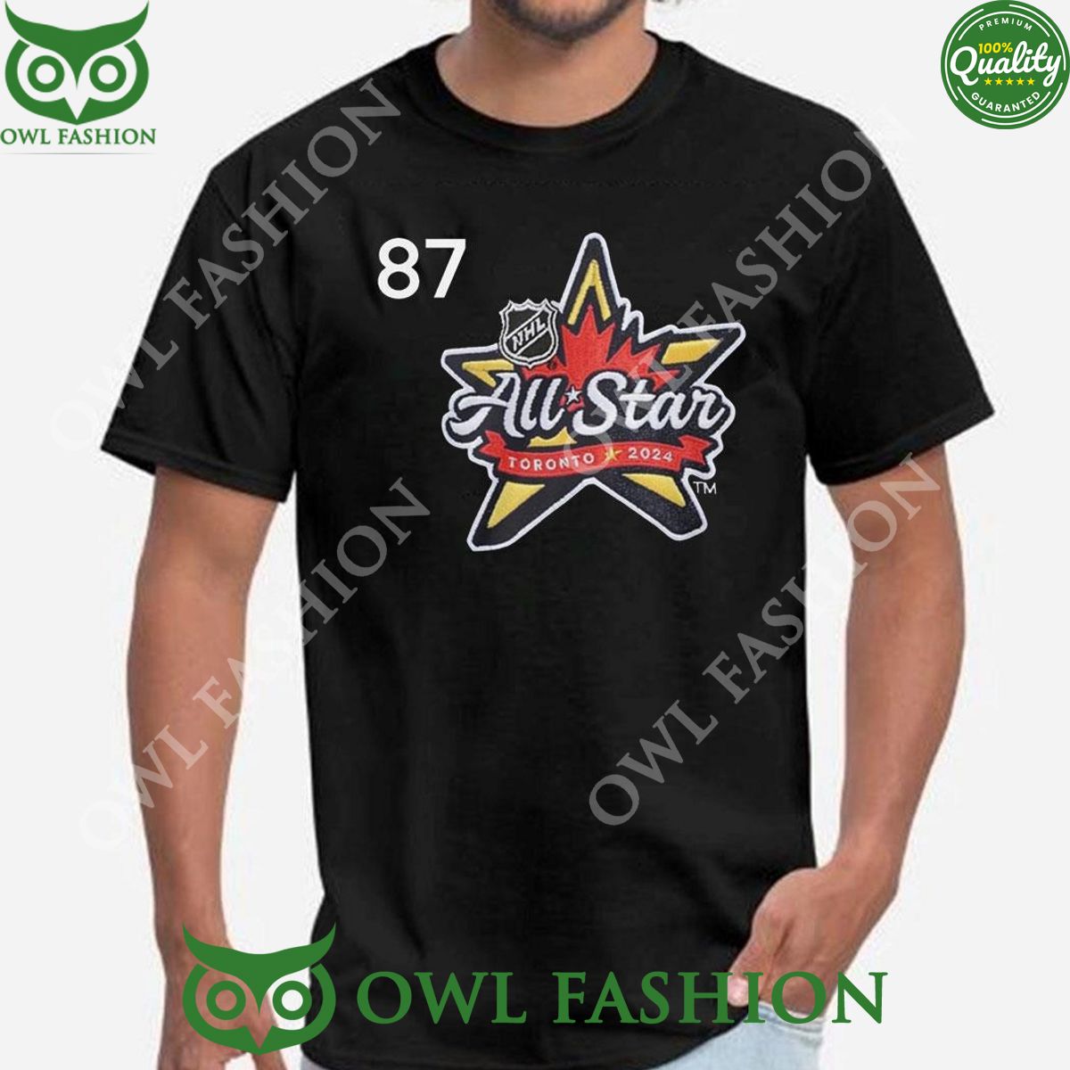 Toronto 87 All Star 2024 black sweatshirt