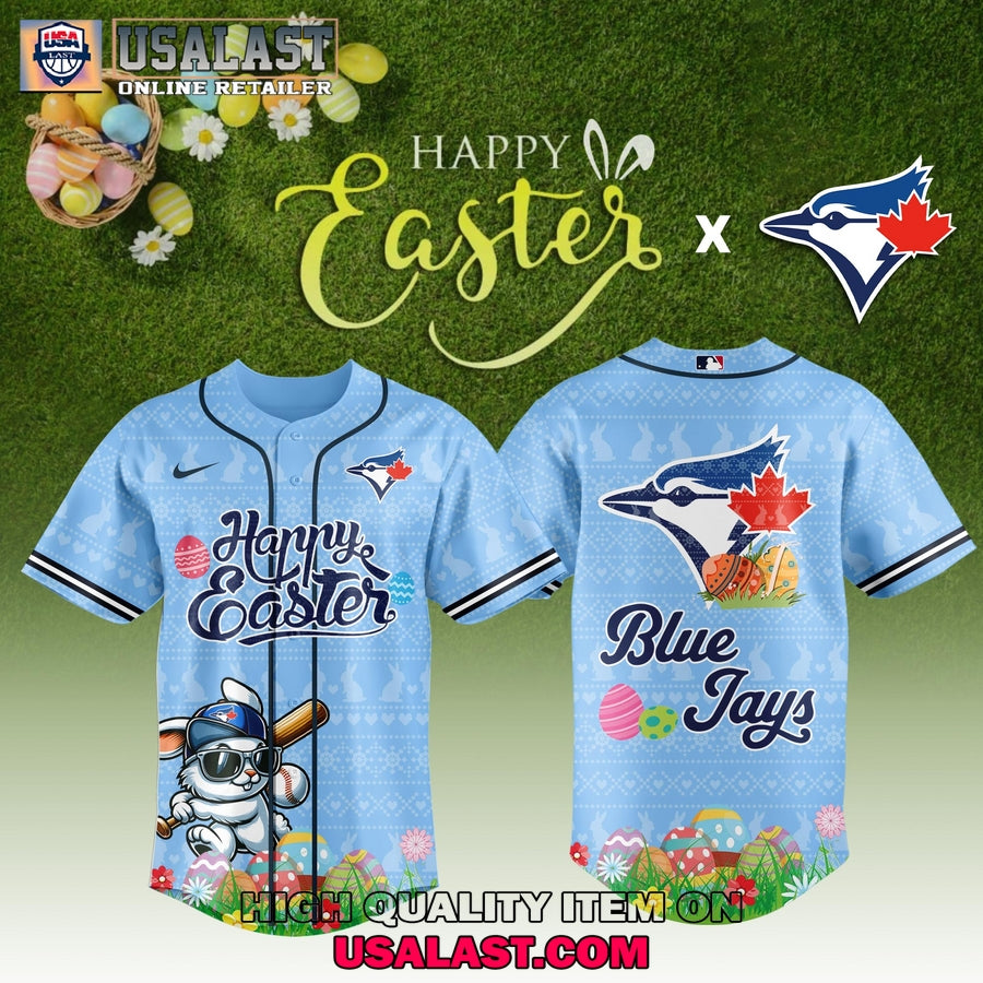 Toronto Blue Jays Happy Easter 2025 Baseball Jersey