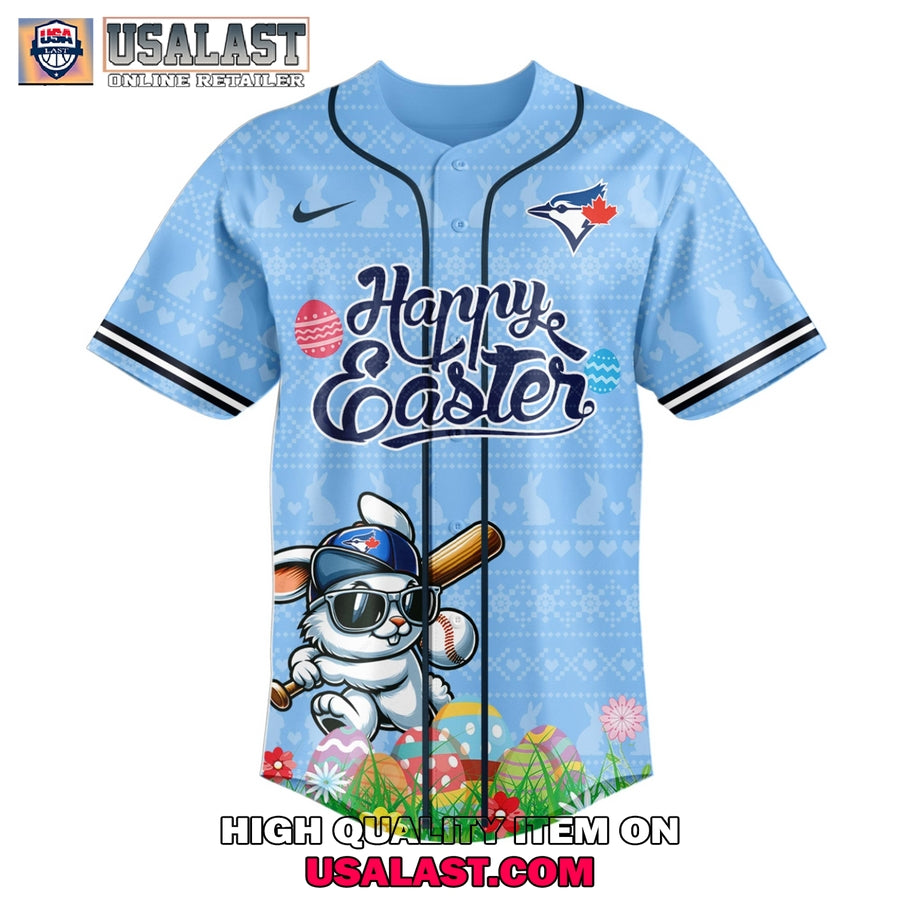 Toronto Blue Jays Happy Easter 2025 Baseball Jersey