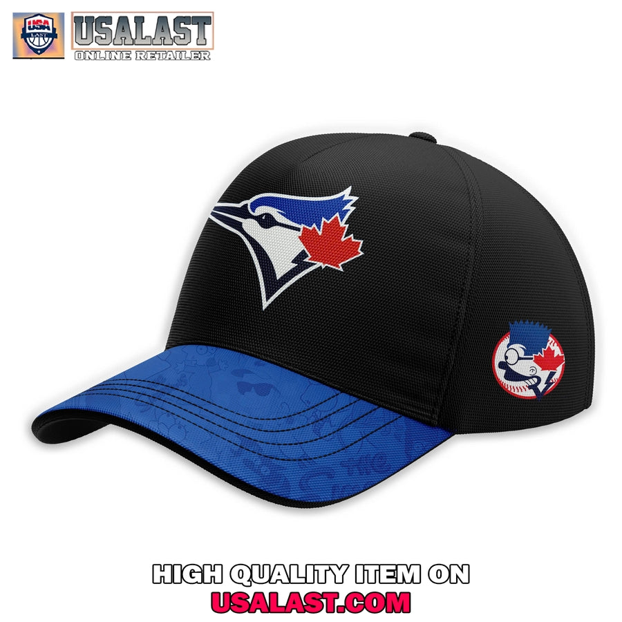Toronto Blue Jays Mix The Simpsons Heritage Custom Baseball Jersey