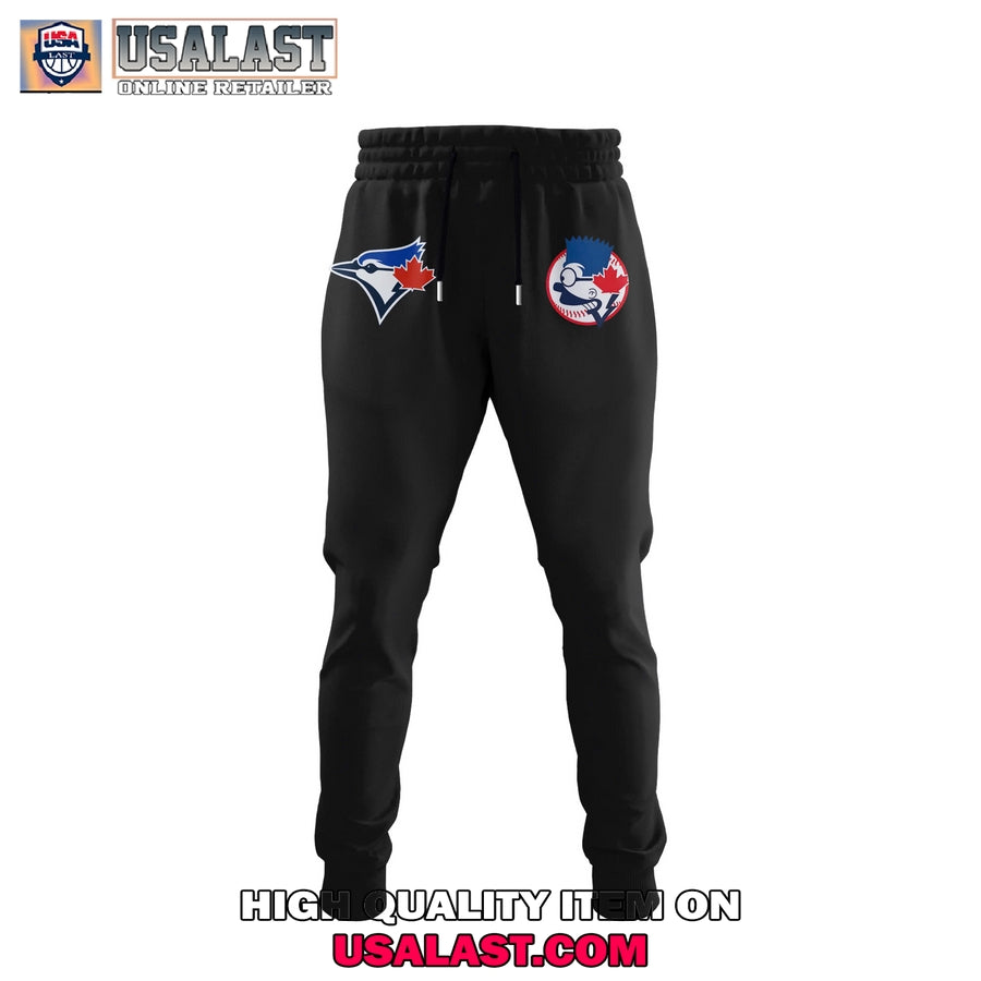 Toronto Blue Jays Mix The Simpsons Heritage Custom Baseball Jersey