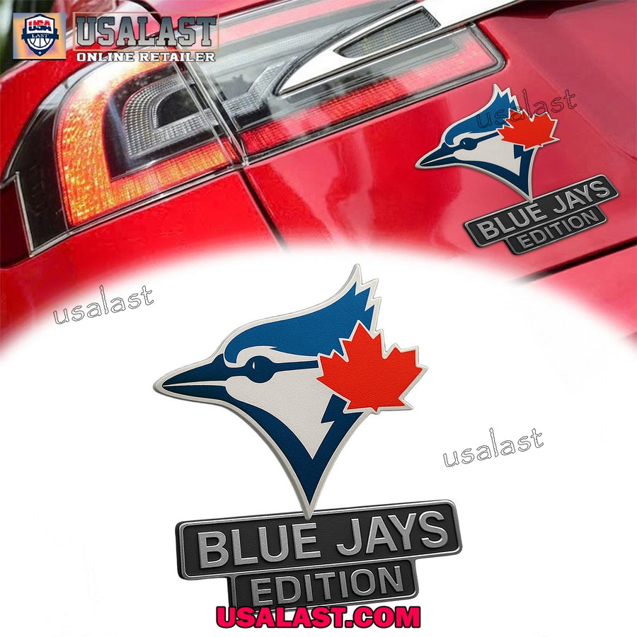 Toronto Blue Jays Premium Car Emblem Custom 3D Badge