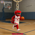Toronto Raptors Mascot Custom Keychain, Hanging Ornament