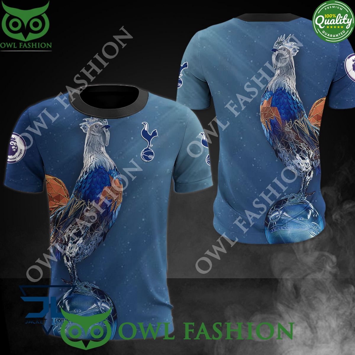 Tottenham Hotspur FC Diamond rooster polo shirt