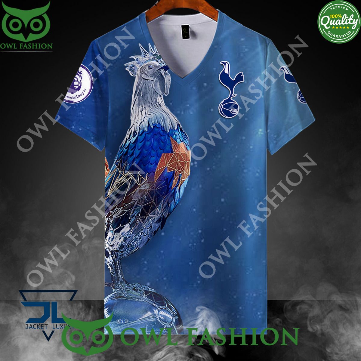Tottenham Hotspur FC Diamond rooster polo shirt