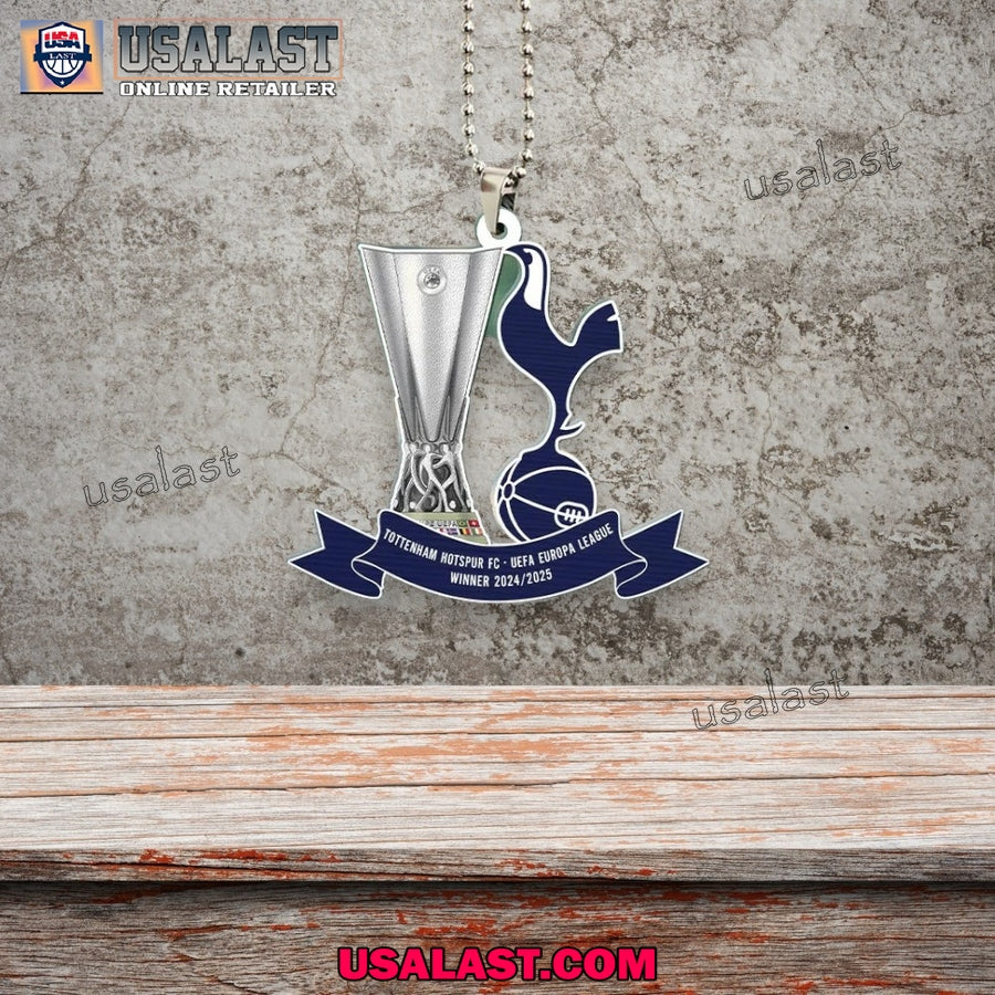 Tottenham Hotspurs UEFA Europa League Winner 2025 Car Oranment