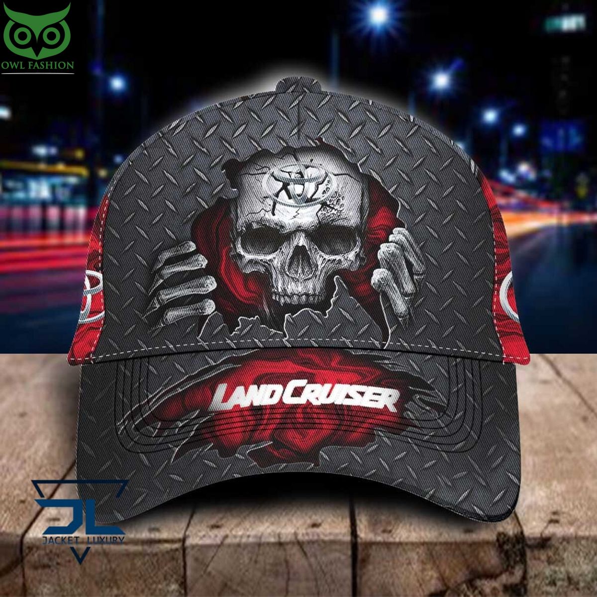 Toyota – Land Cruiser Skull Iron Classic Cap