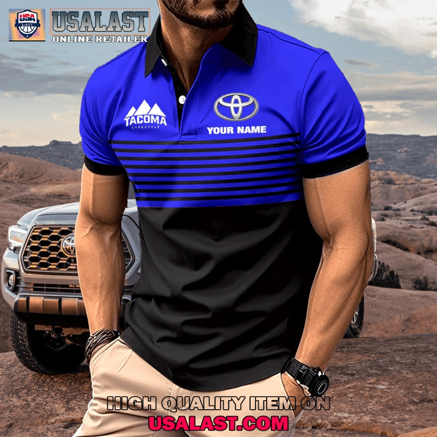 Toyota Tacoma Custom Name Men Polo Shirt