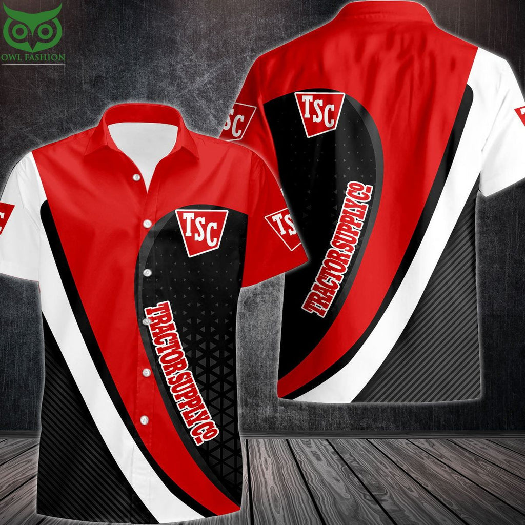 Tractor Supply Co Red Black 3D Shirt